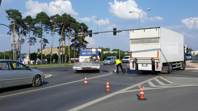 wypadek na Grunwaldzkiej