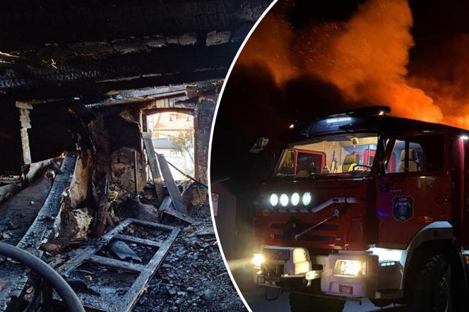 Remiza OSP Hel zniszczona w pożarze. Ruszyła zbiórka