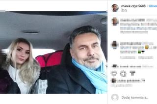 Marek Czyż z córką