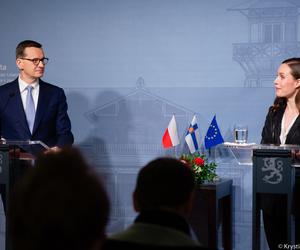 Spotkanie premiera Mateusza Morawieckiego z Sanną Marin