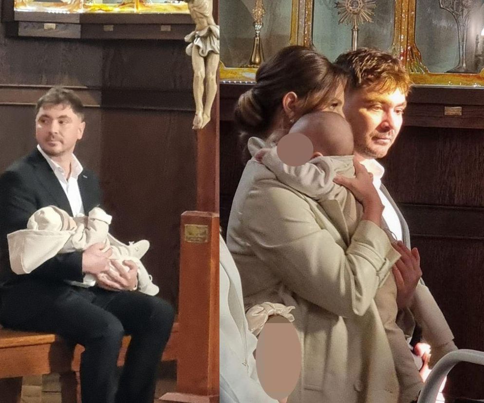 Chrzest syna Daniela Martyniuka