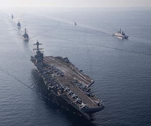 USS Ford zmierza na Morze Śródziemne. USS Carl Vinson płynie w stronę Izraela
