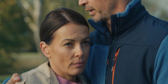 Barwy szczęścia odc. 3142. Kasia (Katarzyna Glinka), Mariusz (Rafał Cieszyński)