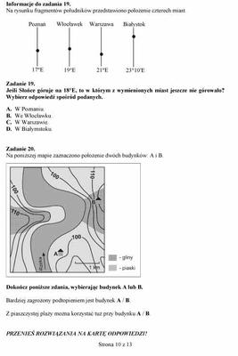 Próbny EGZAMIN GIMNAZJALNY grudzień 2011 - PRZEDMIOTY PRZYRODNICZE: Biologia, chemia, fizyka, geografia: jakie były PYTANIA, ARKUSZE, ODPOWIEDZI, PRZECIEKI