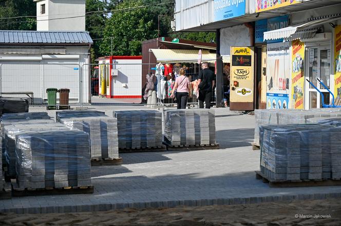 Remont targowiska miejskiego w Białymstoku