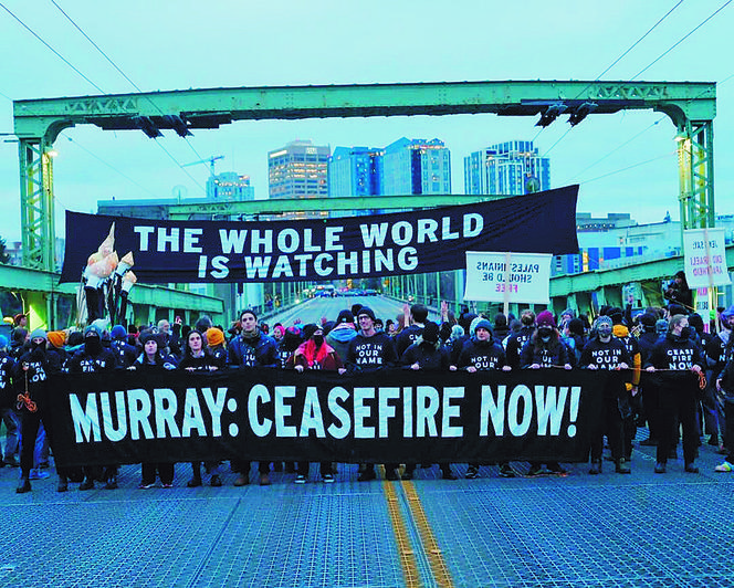 Paraliżują Amerykę dla pokoju