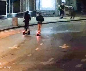 Nietrzeźwe nastolatki jeżdziły hulajnogami po centrum Gorzowa