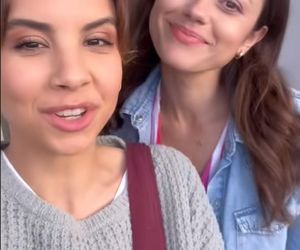 M jak miłość nowy sezon. Aneta (Ilona Janyst), Kasia (Paulina Lasota) na planie