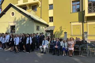 Rozpoczęcie roku szkolnego w I LO w Nowym Sączu