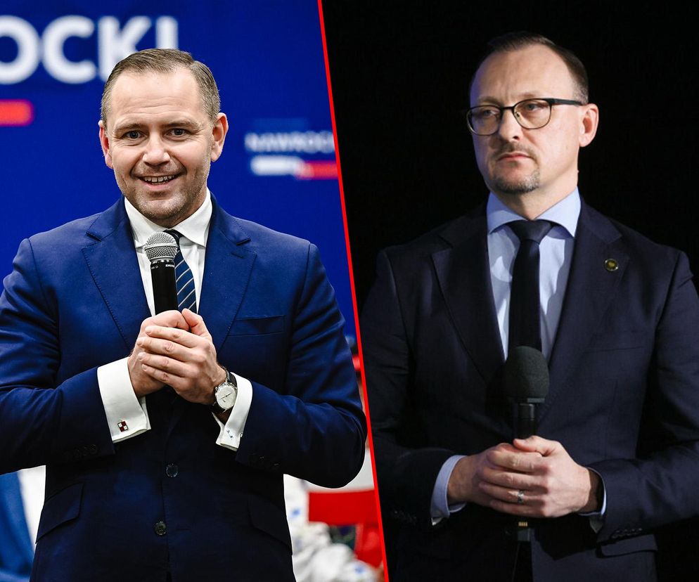Karol Nawrocki i Rafał Leśkiewicz