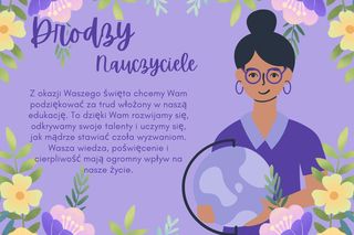 Mądre życzenia na Dzień Nauczyciela - darmowe kartki