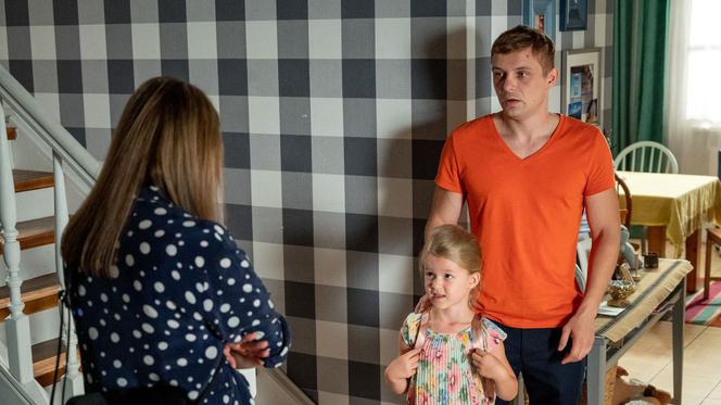 Barwy szczęścia: Hubert (Marek Molak), Klara (Olga Jankowska), Marysia (Nina Szumowska)