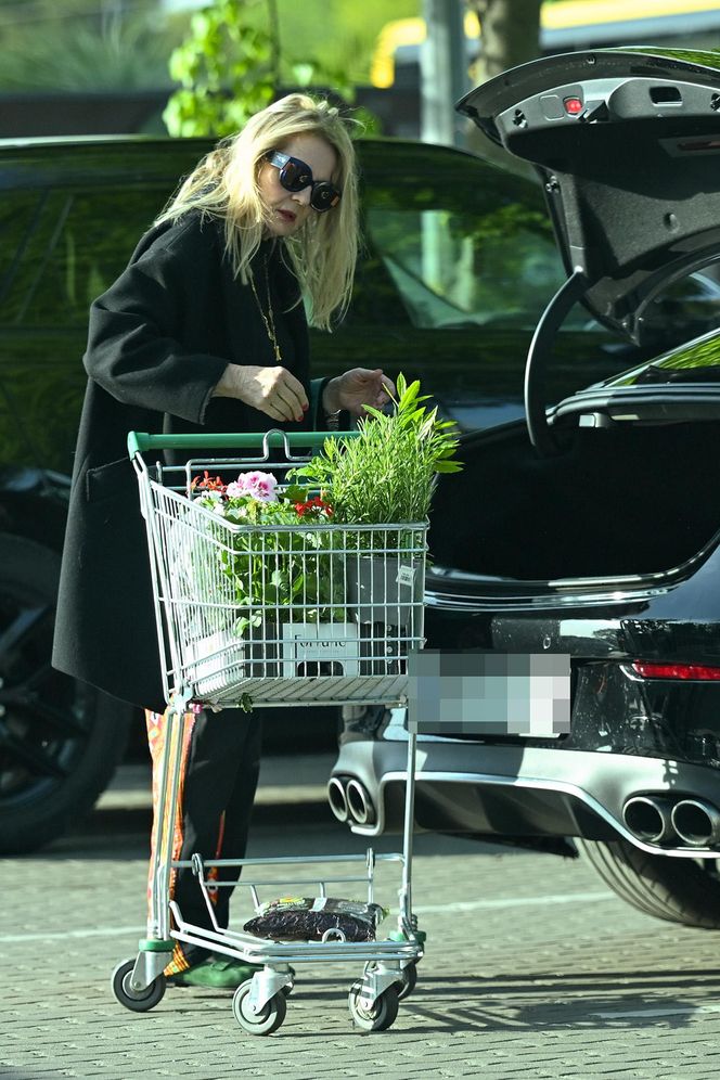 Grażyna Szapołowska sadzi się na wiosnę