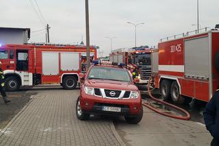 Potężny wybuch przy ul. Łowickiej w Bydgoszczy