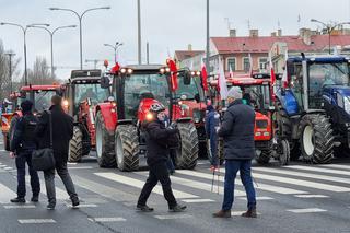 Protest rolników w Lublinie [GALERIA]