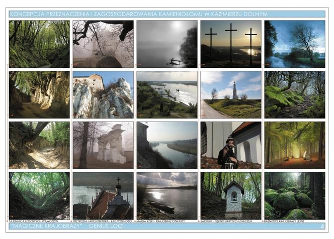 Projekt zagospodarowania kamieniołomu w Kazimierzu Dolnym