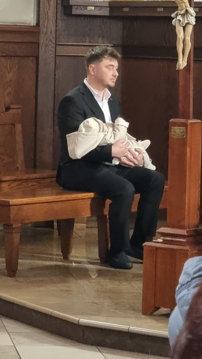 Daniel Martyniuk - chrzciny syna