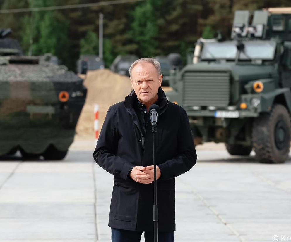 Tusk podziękował służbom chroniącym granicę z Białorusią
