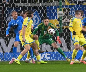 Transparenty na meczu Ukraina - Islandia