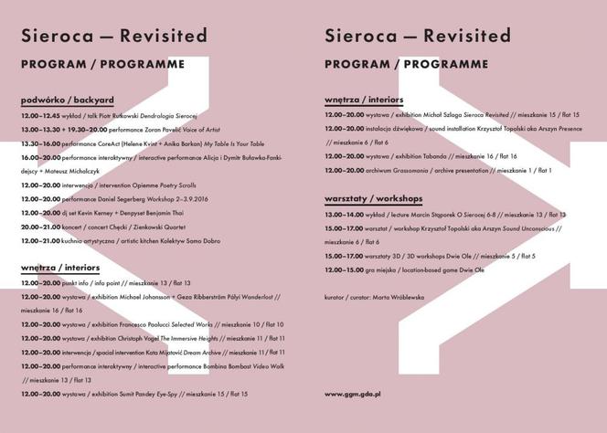 Grassomania 2016 - program