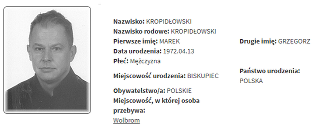 KROPIDŁOWSKI MAREK