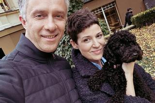 Pierwsza miłość na planie. Kinga (Aleksandra Zienkiewicz), Artur (Łukasz Płoszajski)