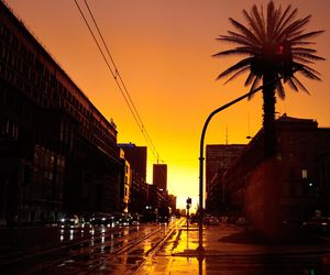 Burza i tęcza w Warszawie (30.10.2025)