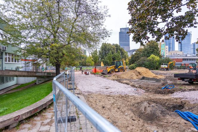 Przebudowa Skweru Gwary Warszawskiej w Warszawie