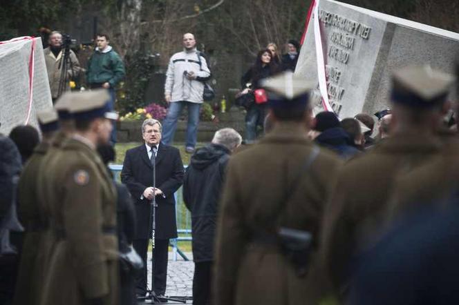 Odsłonięcie pomnika