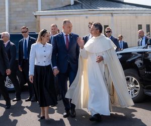 Karol i Marta Nawroccy z Polonią w obiektywie. Tak wyglądała ich wizyta w Doylestown [ZDJĘCIA]