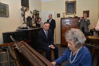 108-latka zagrała dla prezydenta