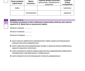 MATURA BIOLOGIA ROZSZERZONA FORMUŁA 2024