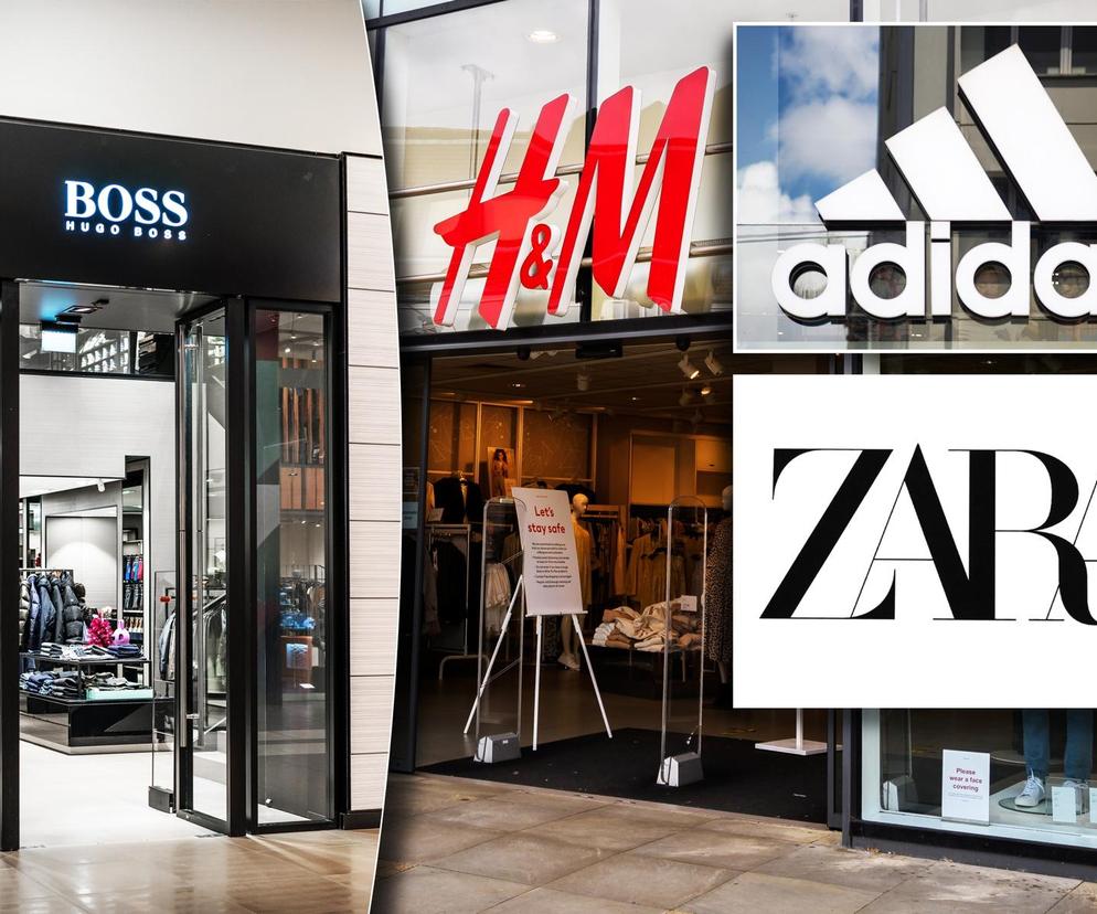 Adidas, Hugo Boss, H&M i Zara