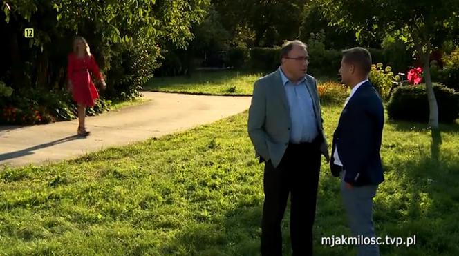 M jak miłość. Paweł (Rafał Mroczek), ojciec Julki (Bogdan Kalus)