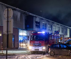 Pożar w Poznaniu na Podolanach