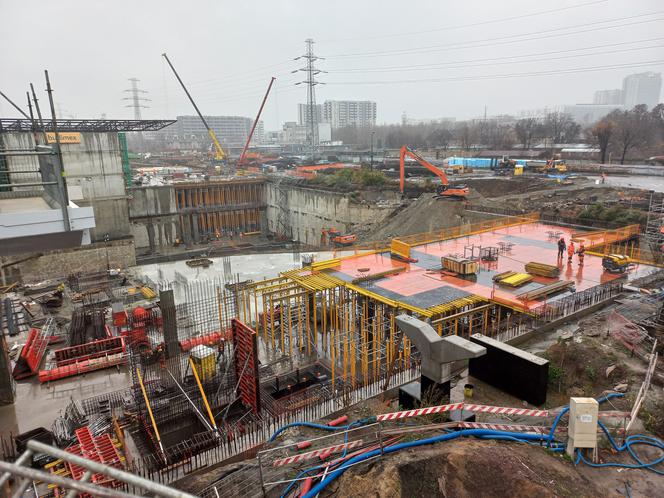 Tak wygląda plac budowy na dworcu Warszawa Zachodnia