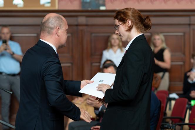 Wręczenie nagród dla najlepszych uczniów w Szczecinie