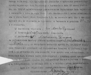 Protokół wykonania wyroku na rotmistrzu Witoldzie Pileckim