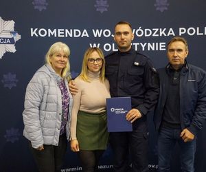 Nowi policjanci wypowiedzieli słowa przysięgi. Na Warmii i Mazurach rekrutacja wciąż trwa [ZDJĘCIA]