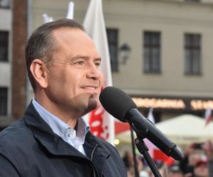 Karol Nawrocki przyjechał do Torunia. Fotorelacja ze spotkania