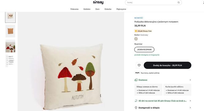 Jesień w Sinsay 2025