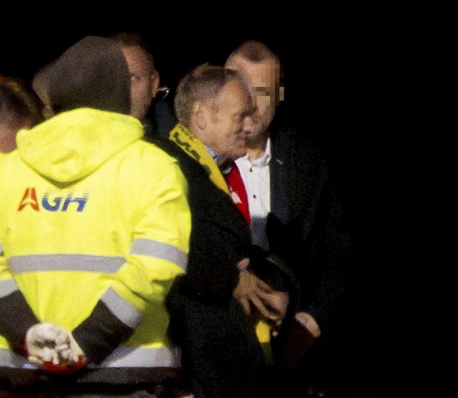 Taki humor miał Donald Tusk po meczu Litwa - Polska