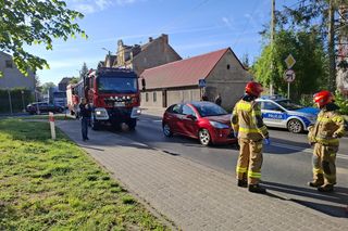 Wypadek we Wschowie. Samochód osobowy potrącil 17-letnią pieszą