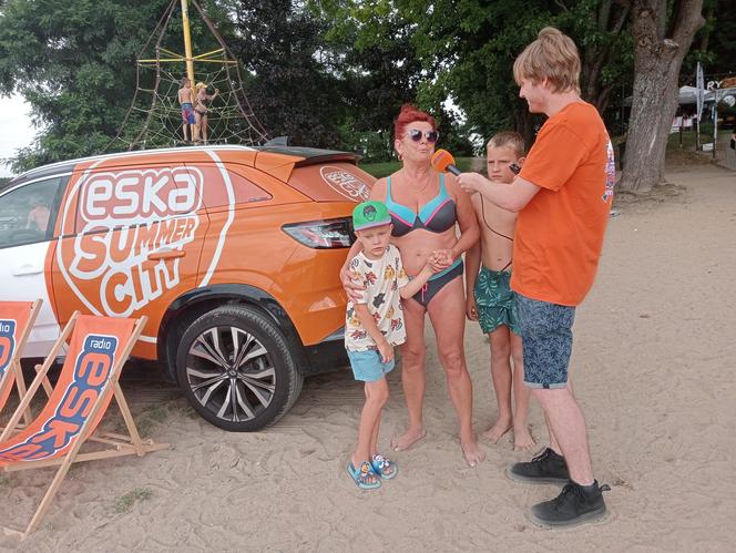 Eska Summer City Olsztyn. Pomarańczowa ekipa na Plaży Miejskiej