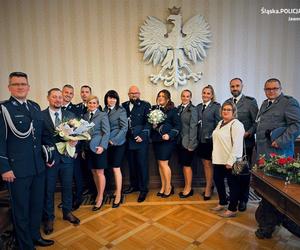 Wyjątkowy ślub pary policjantów z Jaworzna