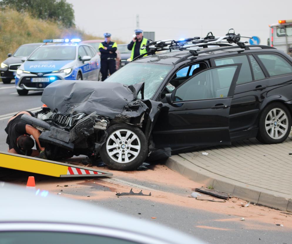 Wypadek koło Smardzowa