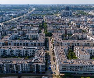 Miasteczko Wilanów w Warszawie. 