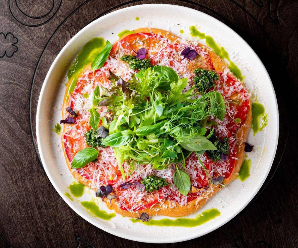 Carpaccio nie robię z mięsa, tylko z pomidorów. W tej wersji smakuje rewelacyjnie 