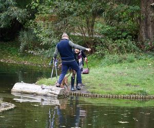 Jacek Ozdoba odpoczywa z żoną po ślubie