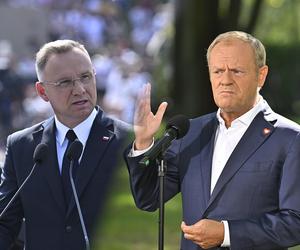 Tusk krytykuje Dudę za sugestie o współpracy z Rosją